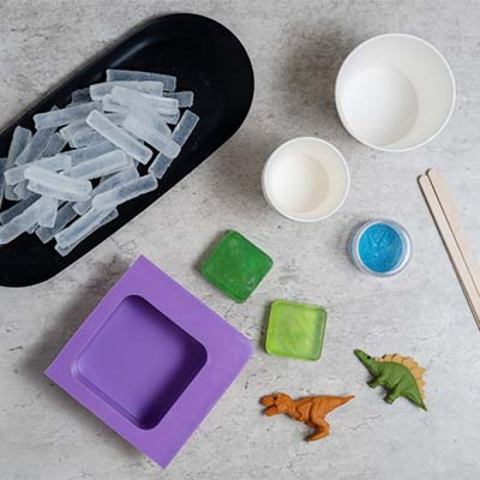 Soap Making Kit Dinosaur